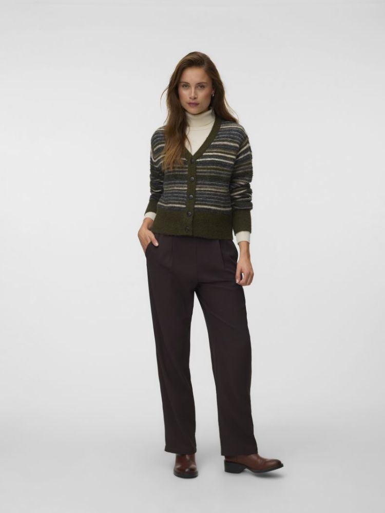 AWDANAE LS V-NECK KNIT CARDIGA 288877002 Rifle