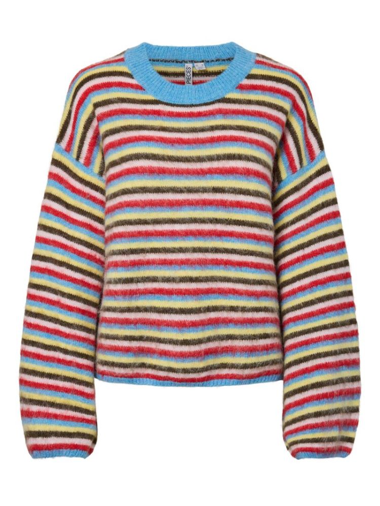 PCADA LS O-NECK KNIT BC 290255003 Azure