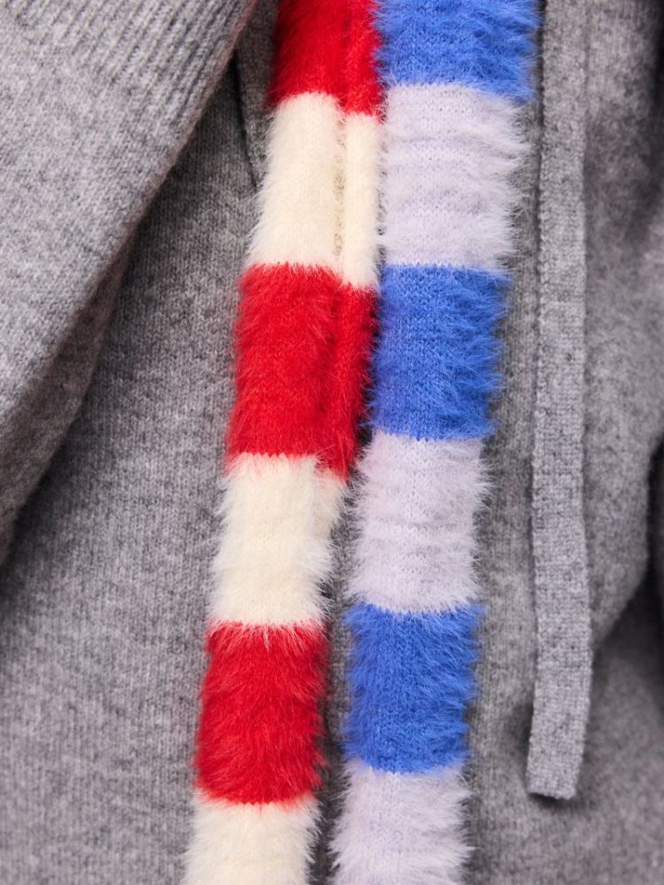 PCAVERA NARROW SCARF 218850001 Flame