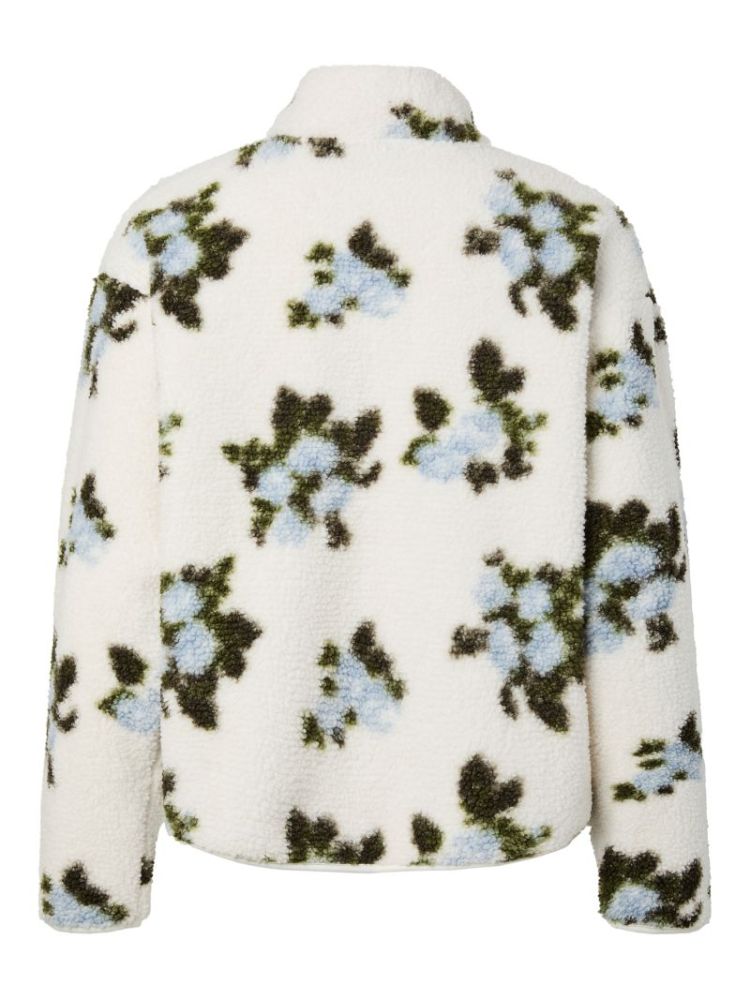 PCAUTUMN TEDDY JACKET BC 196342001 Cloud