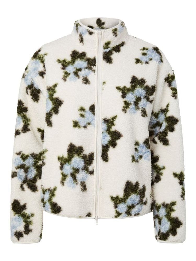 PCAUTUMN TEDDY JACKET BC 196342001 Cloud