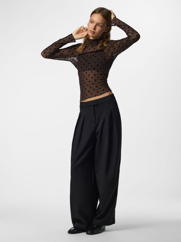 PCJESHI LS HIGH NECK TOP JRS B 302664004 Hot F