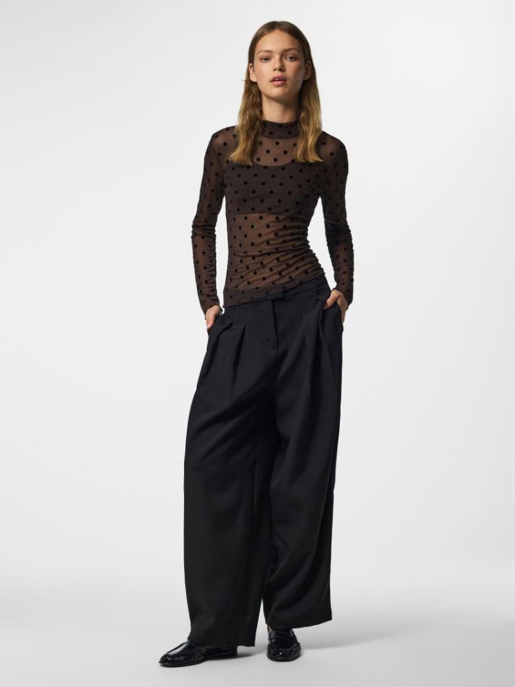 PCJESHI LS HIGH NECK TOP JRS B 302664004 Hot F
