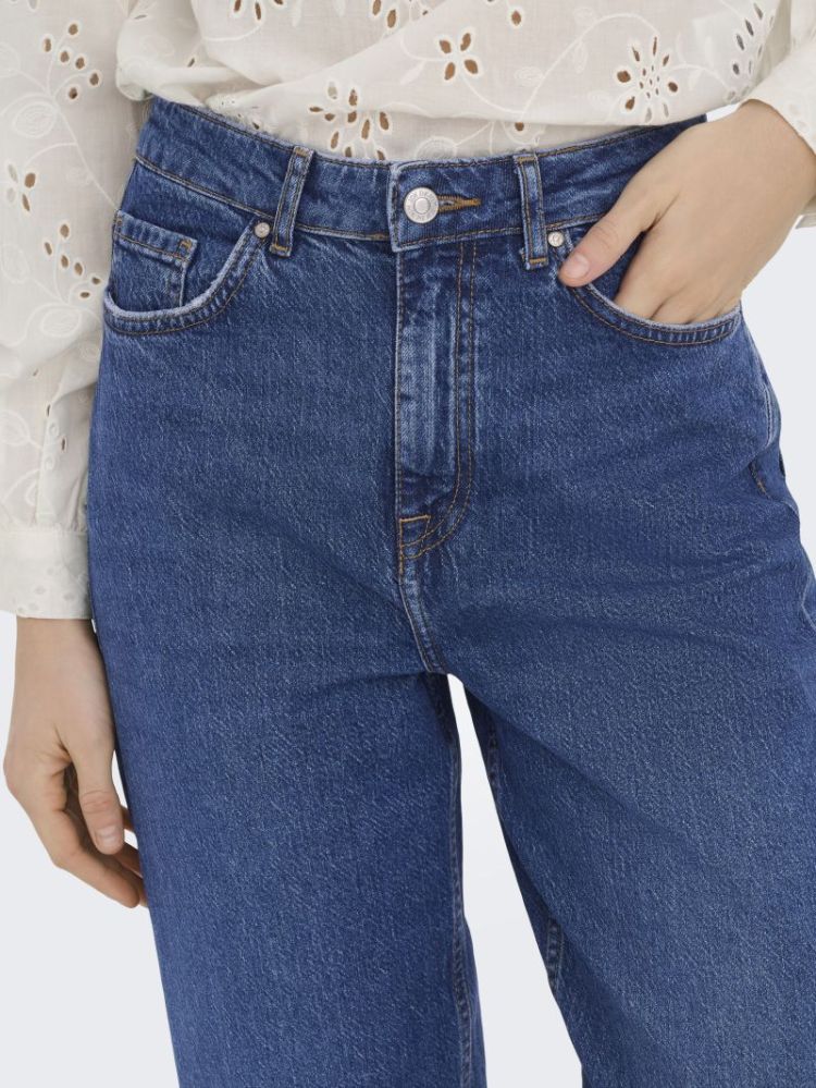 JDYBAILEY HW BARREL JEANS MB D 179695 Medium B