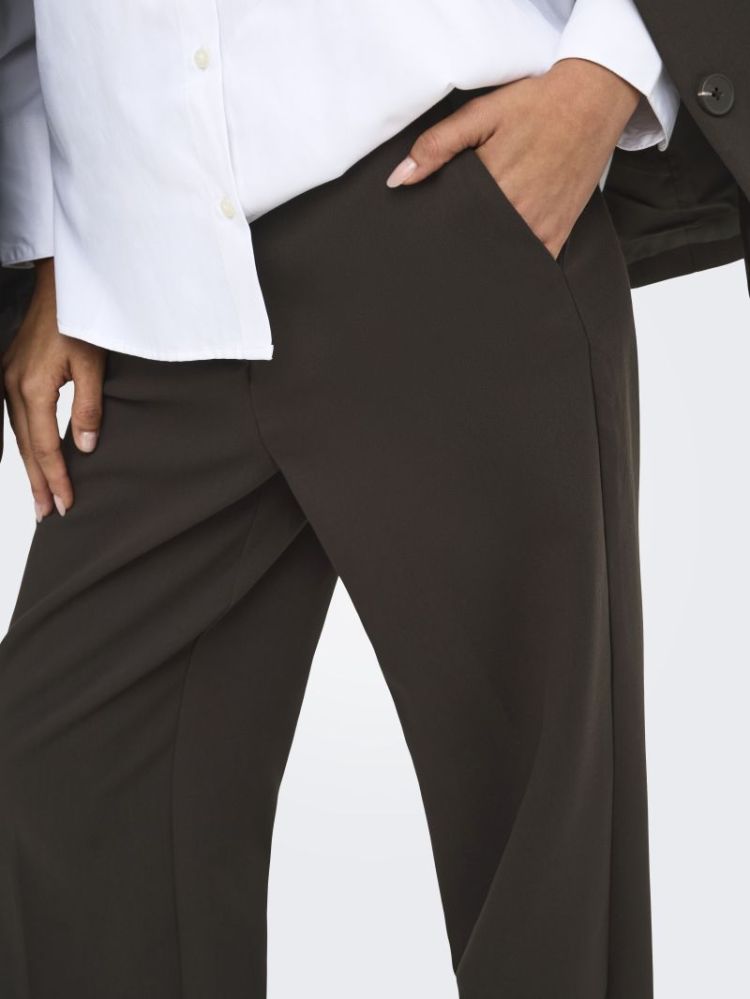 JDYVIV HW WIDE PANT PNT NOOS 244915 Chocolat
