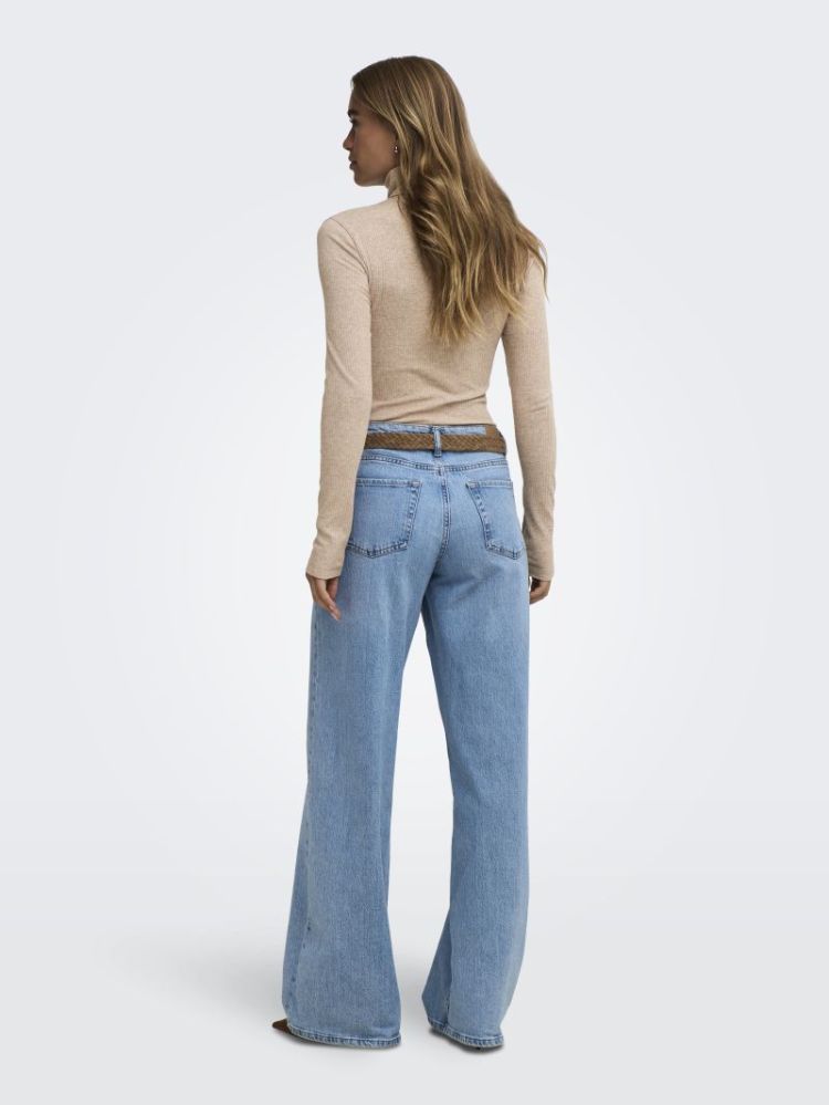 JDYRENO LS HIGHNECK TOP JRS DI 177935001 Oatme