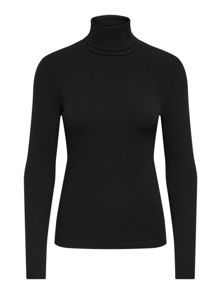 JDYRENO LS HIGHNECK TOP JRS DI 177911 Black