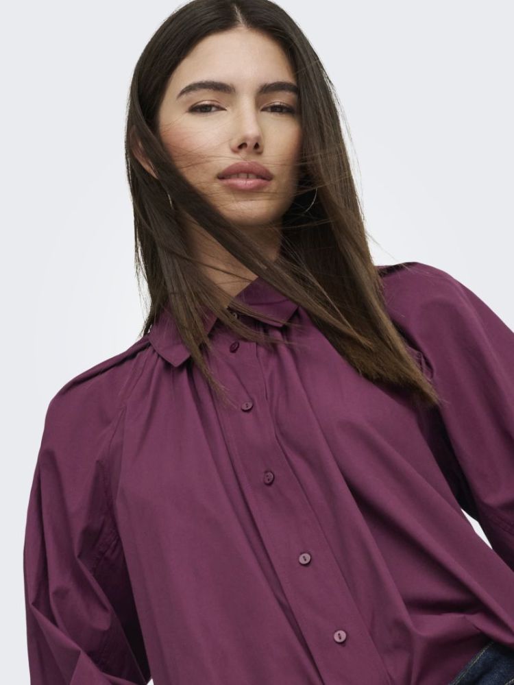 ONLRIVER LS SHIRT OX WVN 177912 Fig