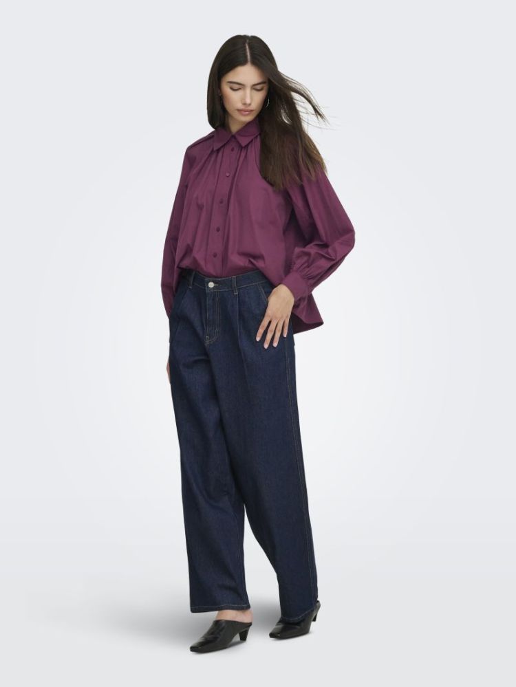 ONLRIVER LS SHIRT OX WVN 177912 Fig