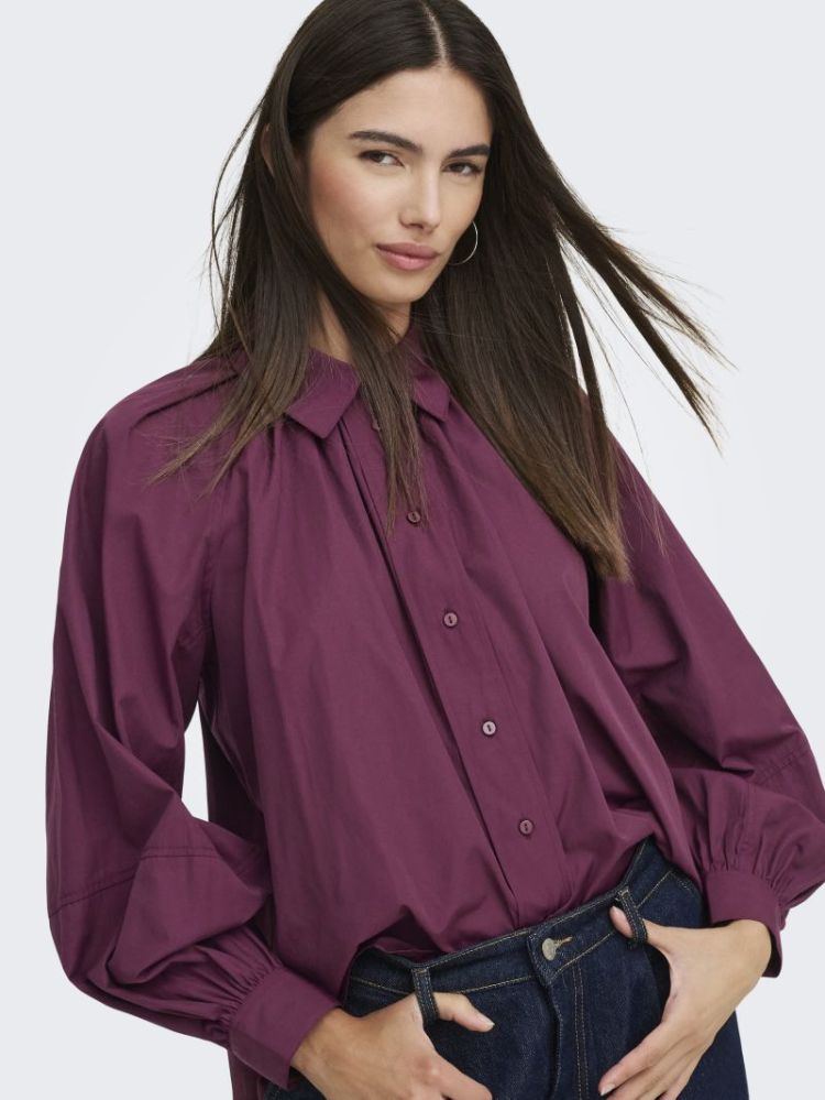 ONLRIVER LS SHIRT OX WVN 177912 Fig