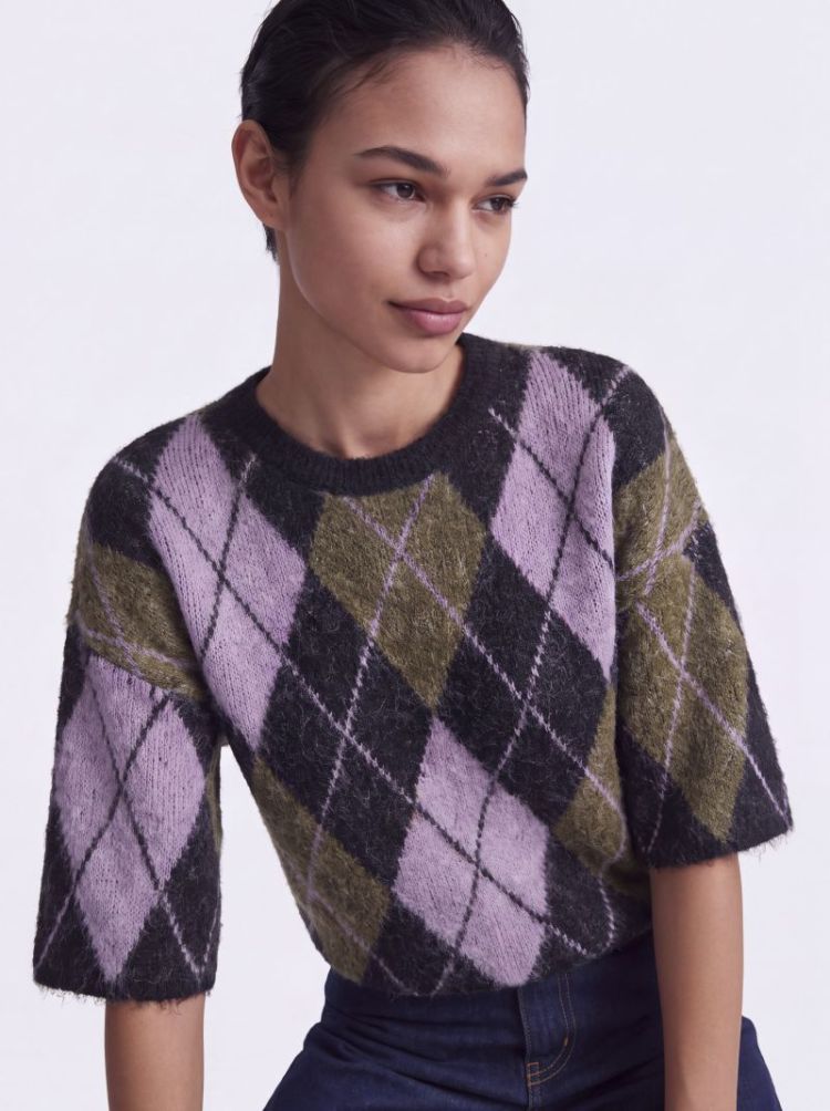 ONLNOEME SS PATTERN O-NECK KNT 177911005 Black