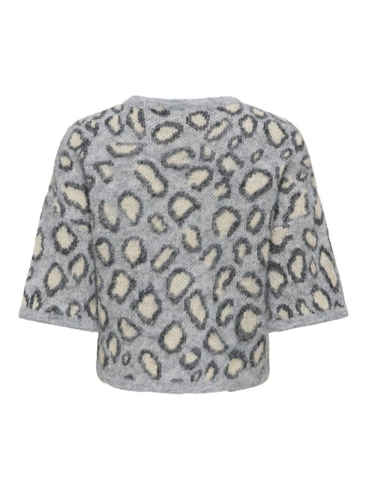 ONLNOEME SS PATTERN O-NECK KNT 179073001 Light
