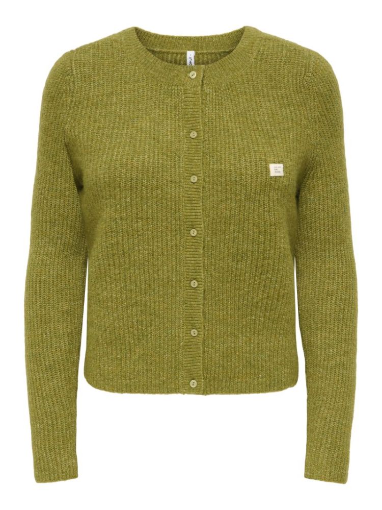 ONLVIGGA LS O-NECK BADGE CARDI 301962002 Carda