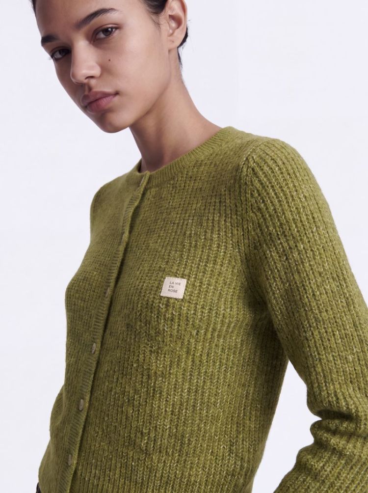 ONLVIGGA LS O-NECK BADGE CARDI 301962002 Carda