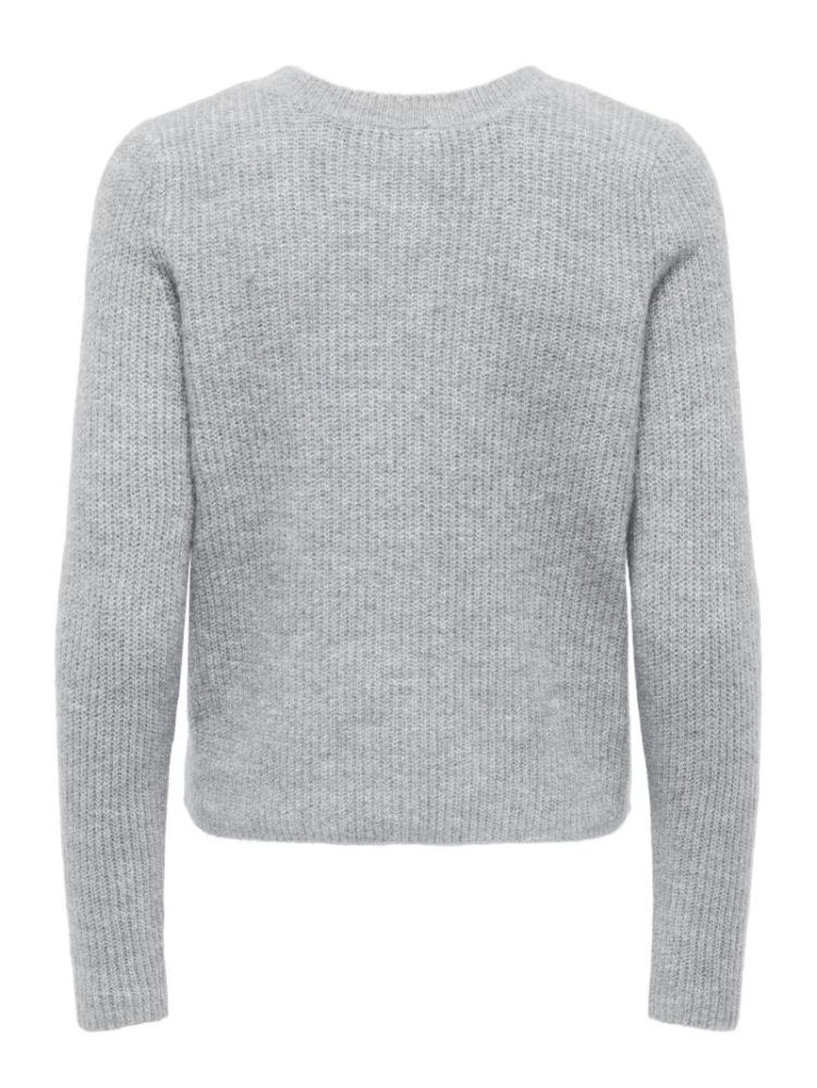 ONLVIGGA LS O-NECK BADGE CARDI 179073001 Light