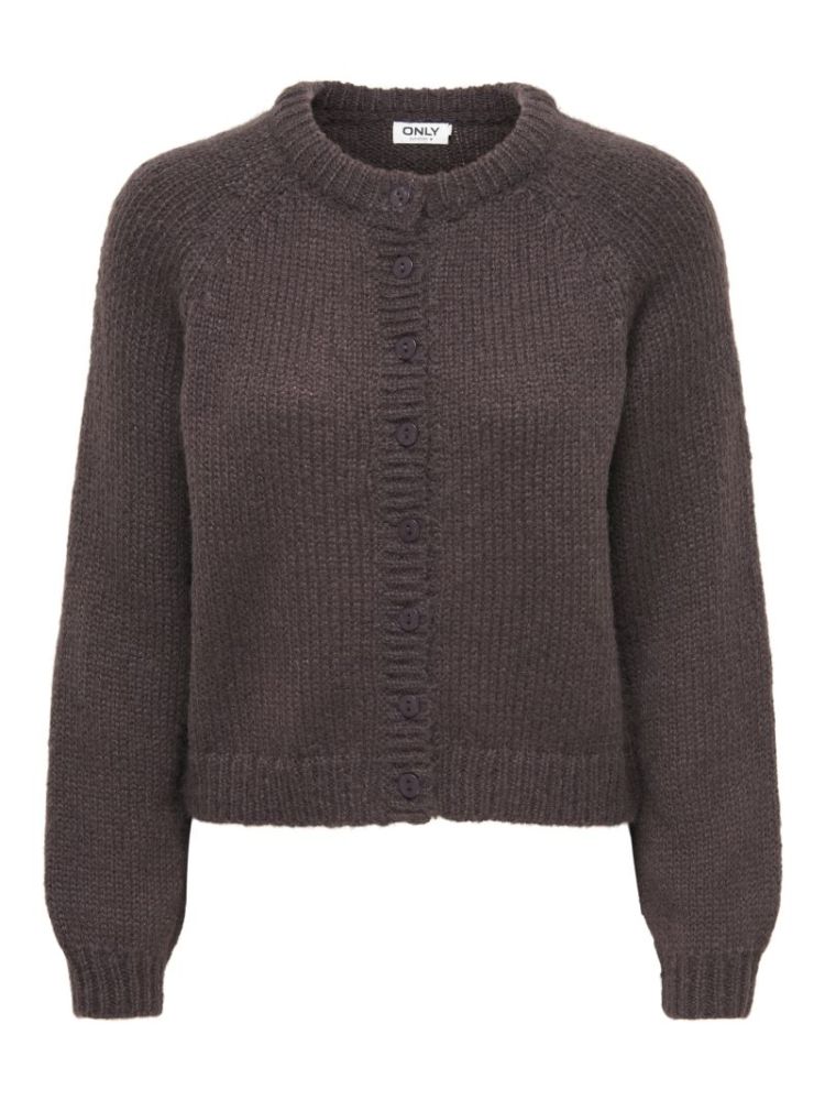 ONLALYSSA LS RAGLAN CARDIGAN K 244915001 Choco