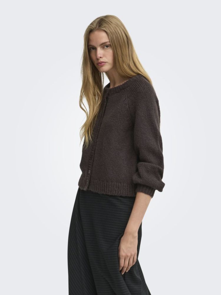 ONLALYSSA LS RAGLAN CARDIGAN K 244915001 Choco