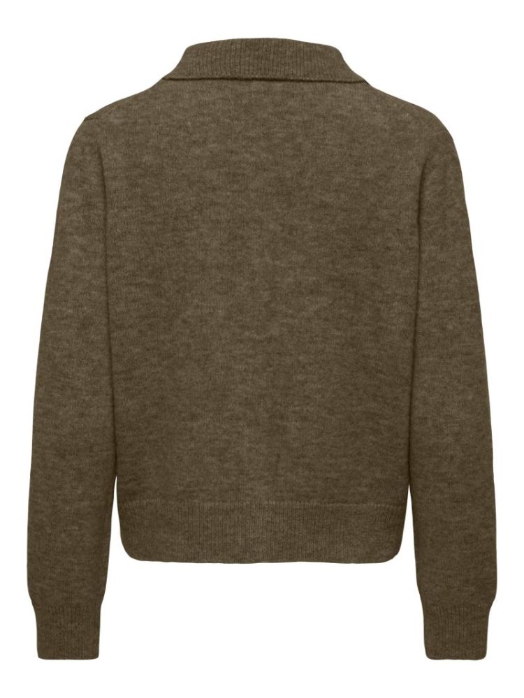 ONLALIVIA LS POLO CARDIGAN KNT 180063002 Beech