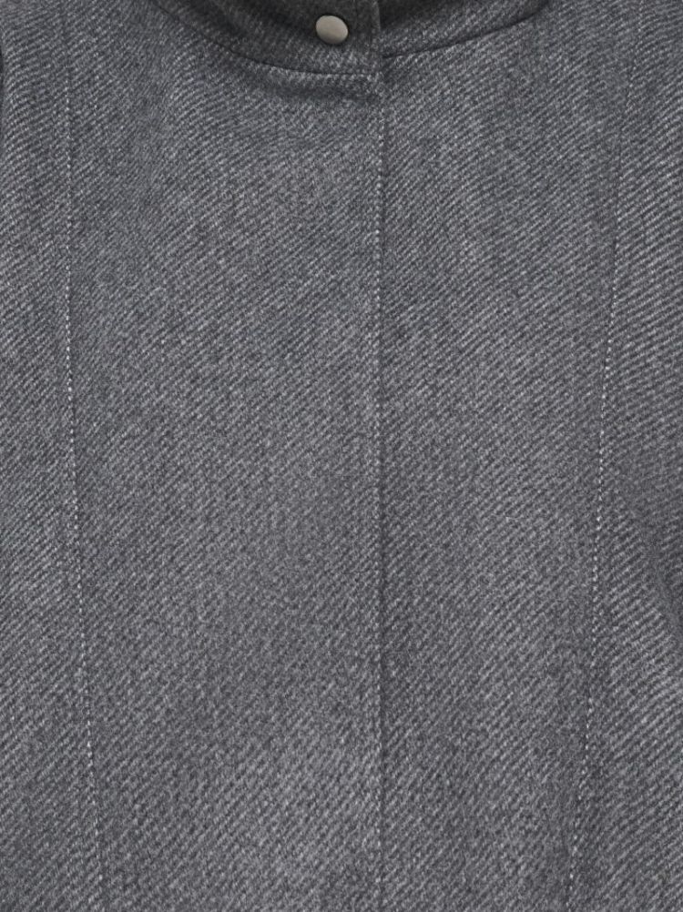 ONLASTA HIGH COLLAR BOMBER JAC 179074 Dark Gre