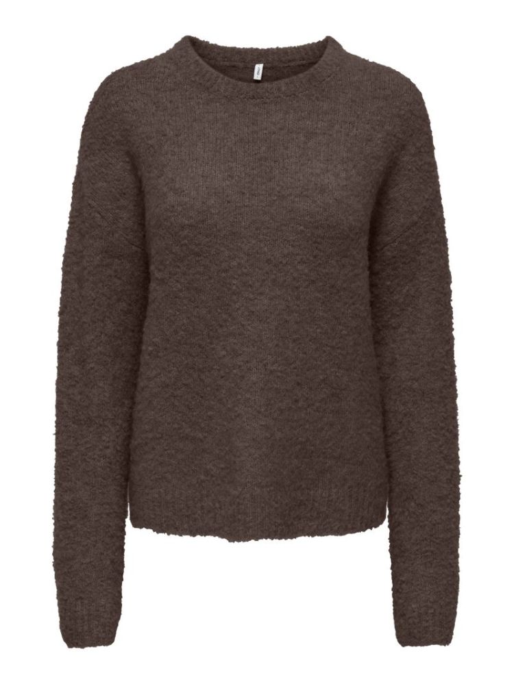 ONLBOUBLE LS O-NECK KNT 264056004 Brack