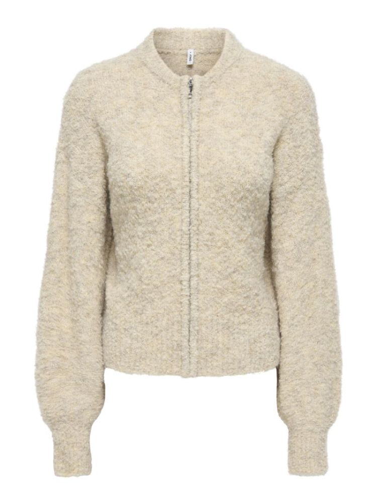 ONLBOUBLE LS O-NECK ZIP CARDIG 209493003 Peyot