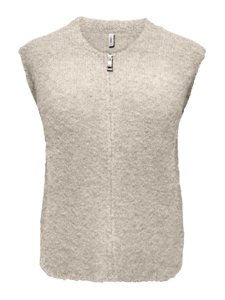 ONLBOUBLE SL O-NECK ZIP VEST K 209493004 Peyot
