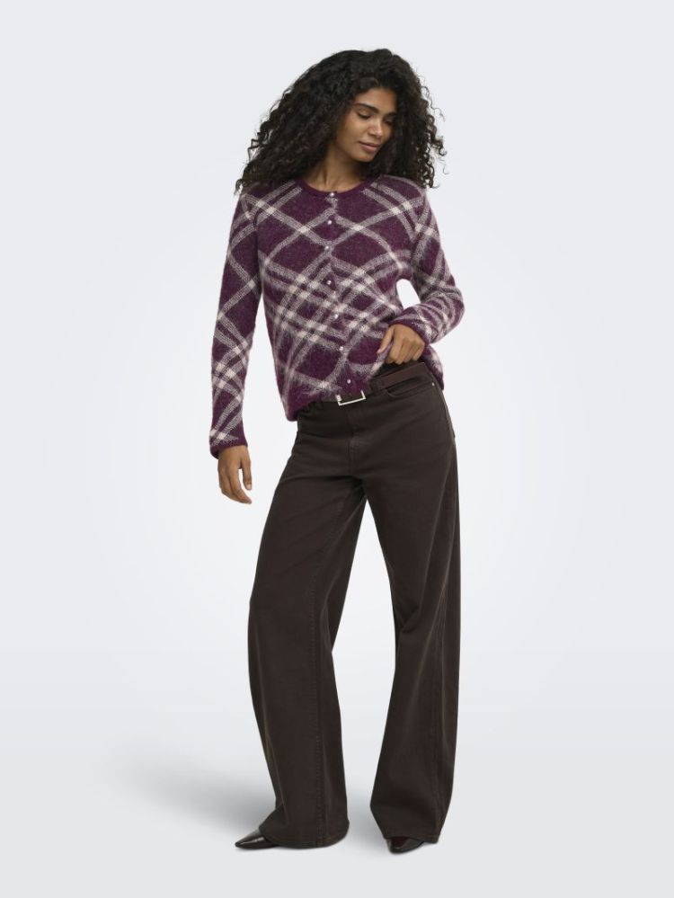 ONLNOEME LS O-NECK CARDIGAN KN 177912002 Fig/C
