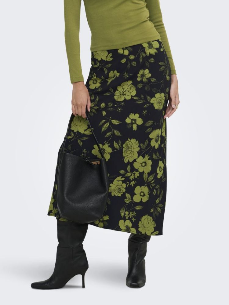 ONLCHIGO KARAS LONG SKIRT WVN 177911001 Black
