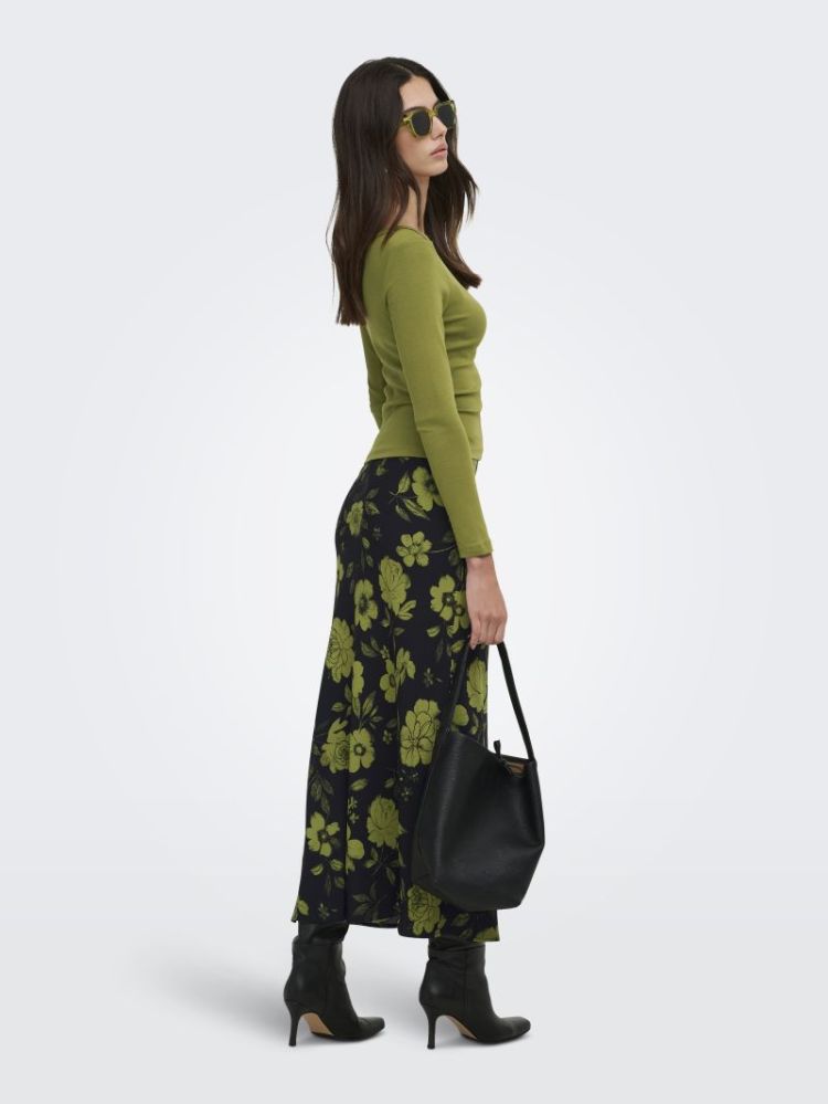 ONLCHIGO KARAS LONG SKIRT WVN 177911001 Black