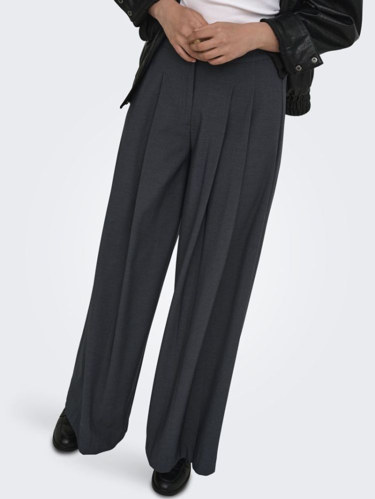 ONLKAMIA HW X-WIDE PANT TLR 179074 Dark Gre