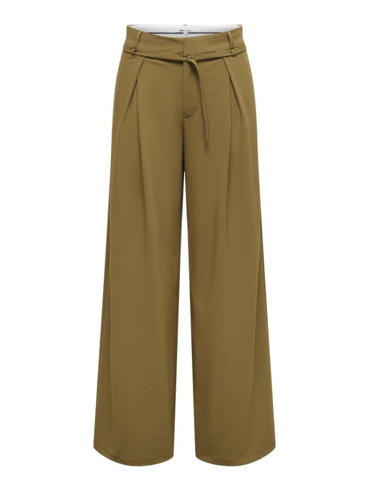 ONLAVINA HW BELT X-WIDE PANT T 228177 Butternu