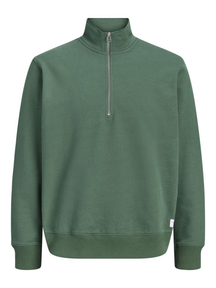 JPRBLUCALEB HALF ZIP SWEAT 176274 Pineneed