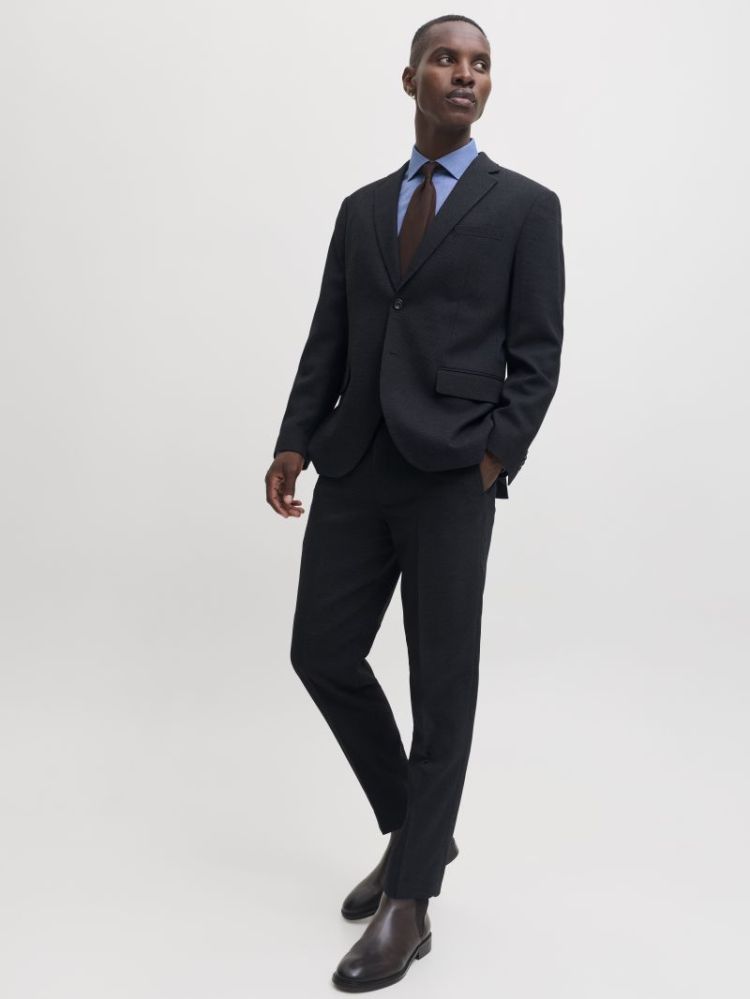 JPRSOLARIS WOOL STRUCTURE SUIT 175879 Night Sk