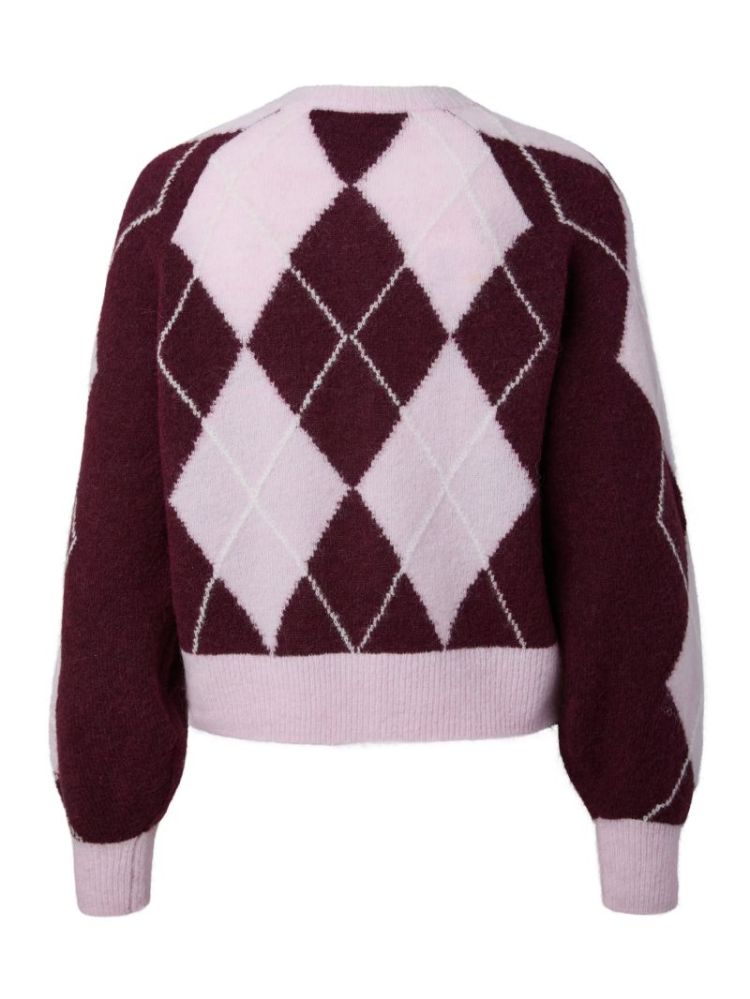 YASJOHI LS WOOL BLEND CARDIGAN 258159007 Pale