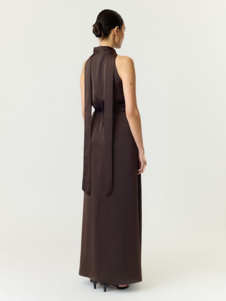 YASTHEA SL MAXI DRESS S. NOOS 229437 Coffee B