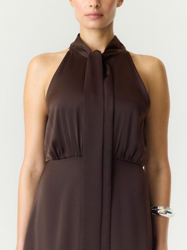 YASTHEA SL MAXI DRESS S. NOOS 229437 Coffee B