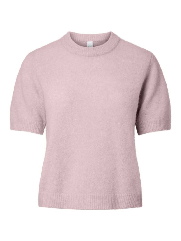 YASJOHI SS WOOL BLEND PULLOVER 258159 Pale Lil
