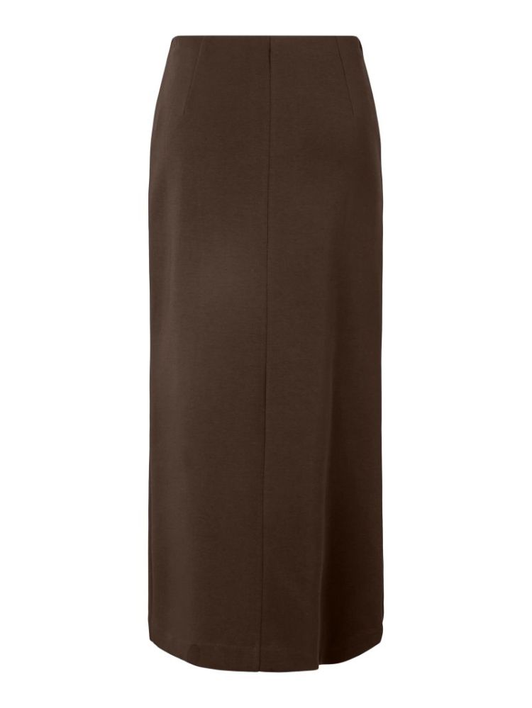 YASPINA HW LONG SKIRT NOOS 298838 Chocolat