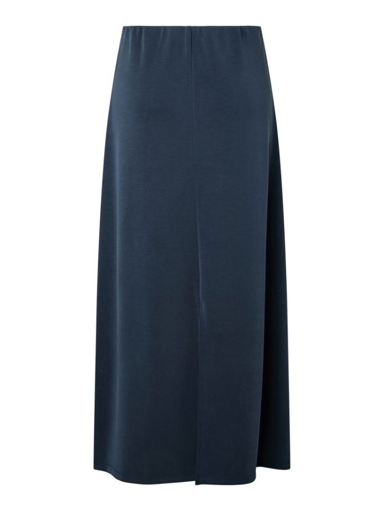 YASCOZE HW ANKLE SKIRT 190953 Navy Bla
