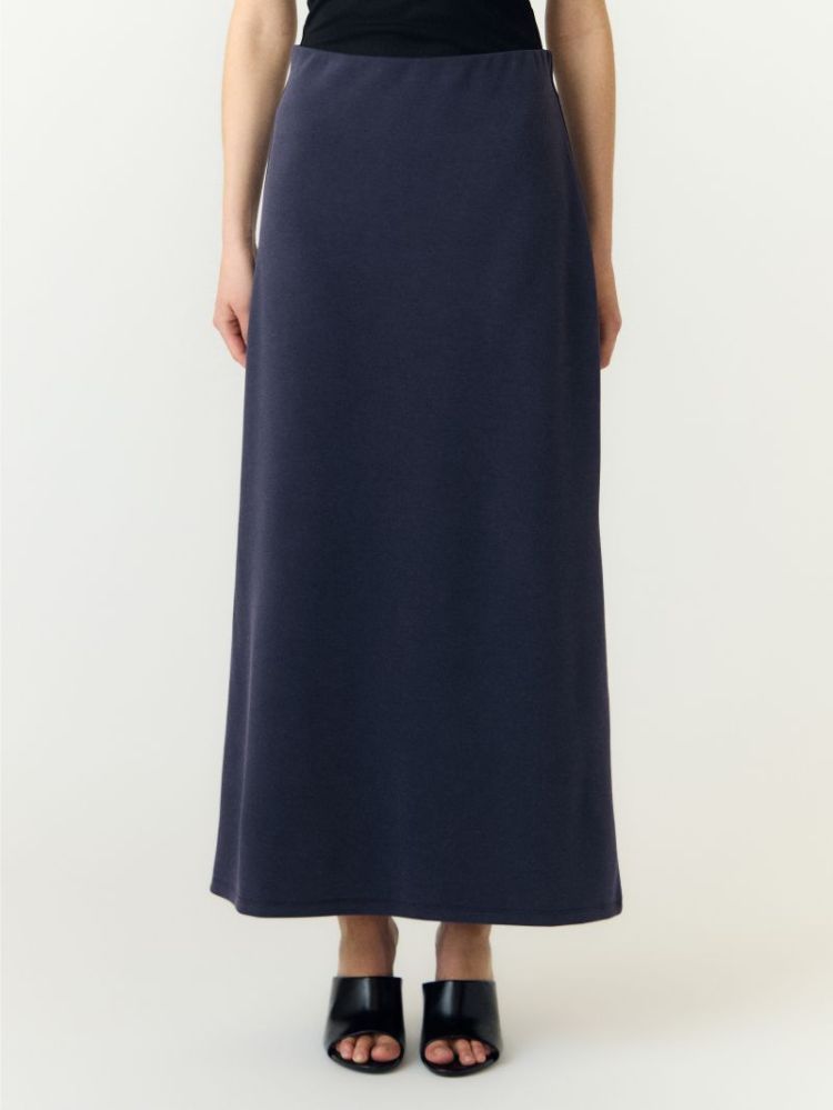 YASCOZE HW ANKLE SKIRT 190953 Navy Bla