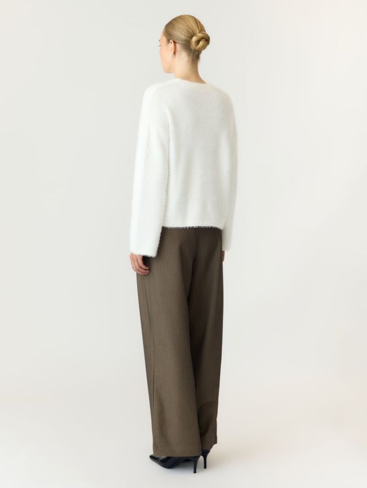 YASMALLI LS KNIT PULLOVER 211291 Star Whi