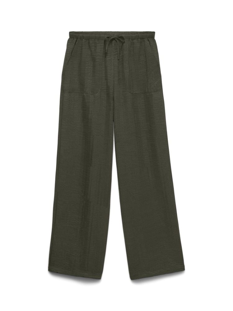 VMMELANEY HW LOOSE PANT WVN NO 186323 Forest N