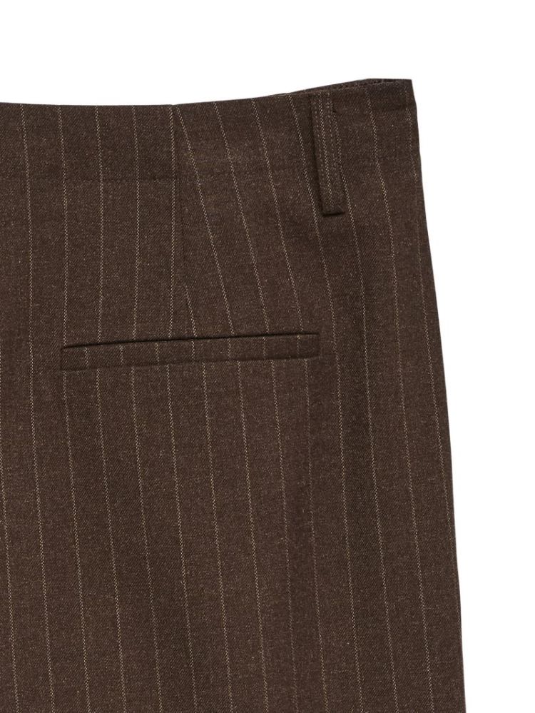 VMSOFINA MW WIDE PINSTRIPE PAN 297957001 Choco