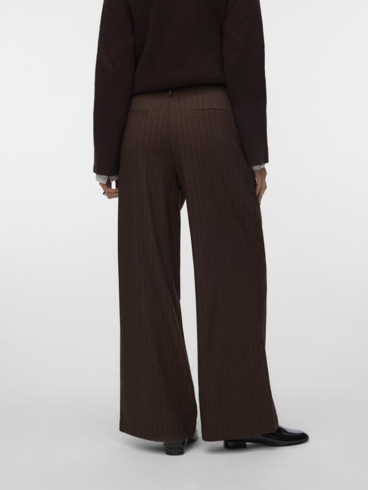 VMSOFINA MW WIDE PINSTRIPE PAN 297957001 Choco