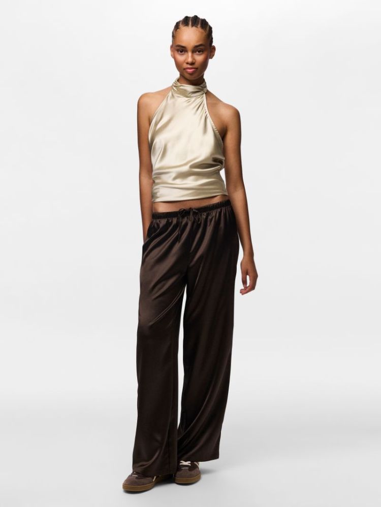 PCEVY MW LOOSE PANTS WVN BC 297238 Wren