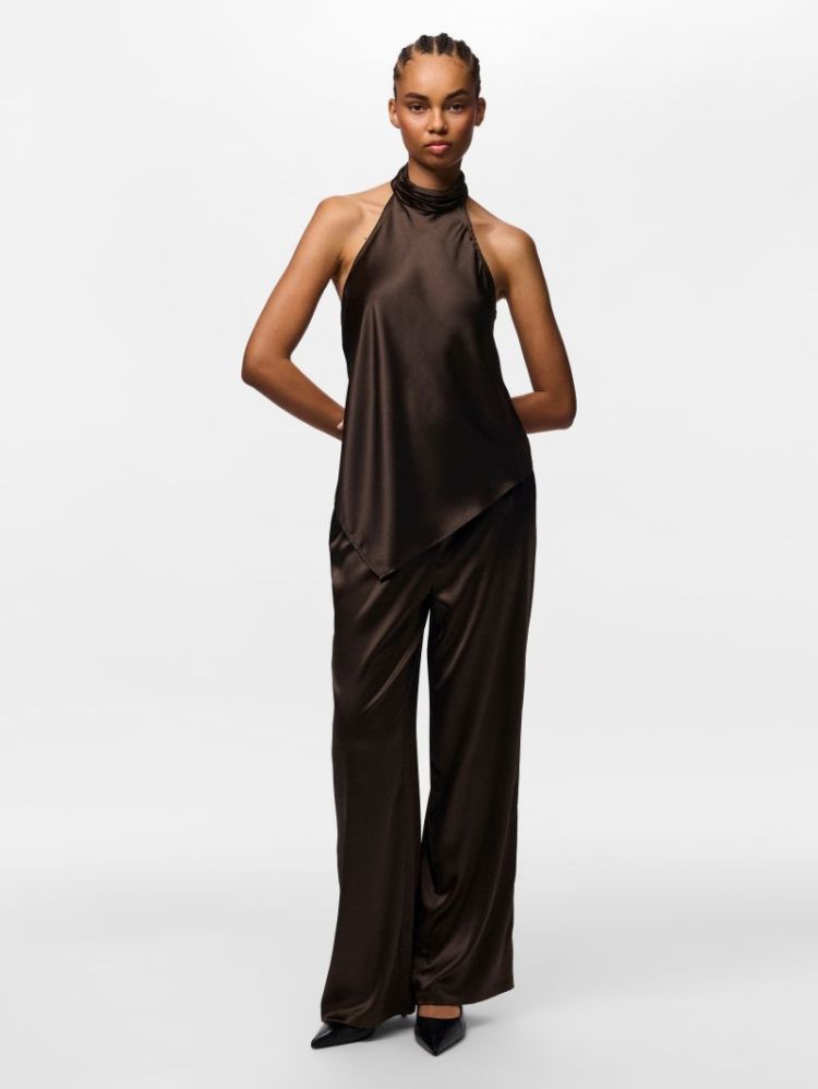 PCEVY MW LOOSE PANTS WVN BC 297238 Wren