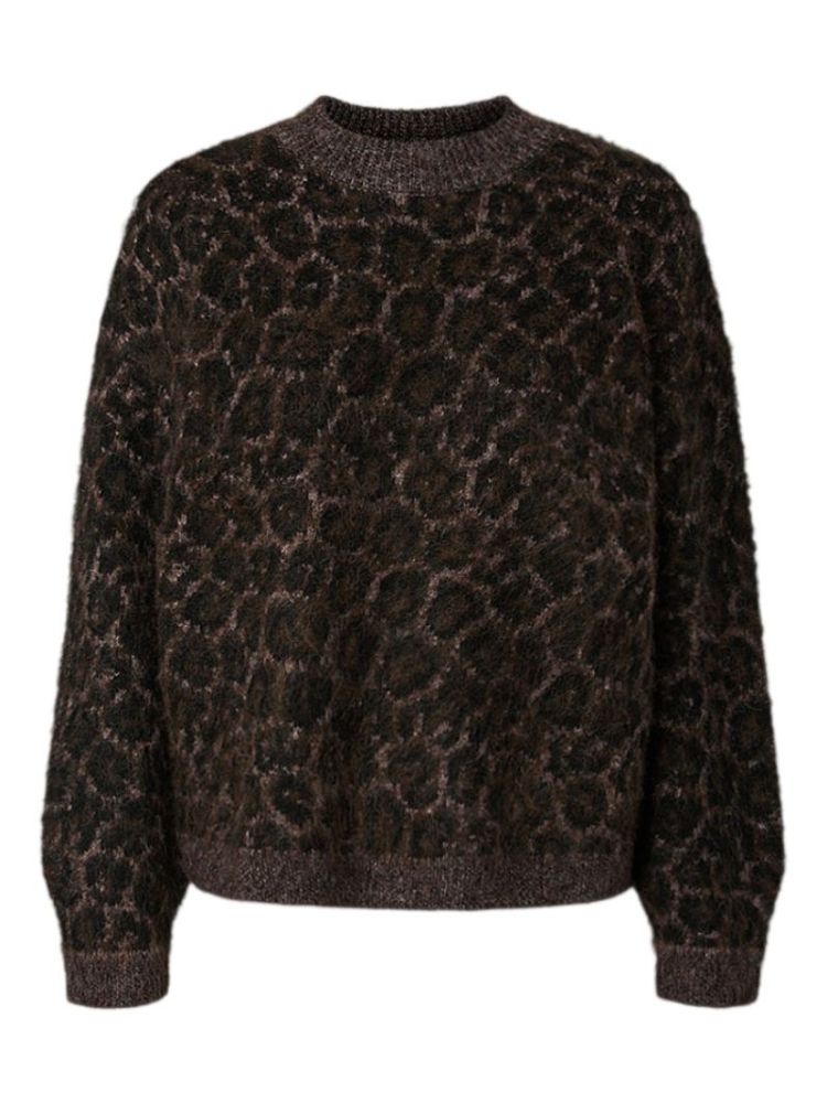 PCELINA LS HIGH NECK KNIT BC 302664001 Hot F