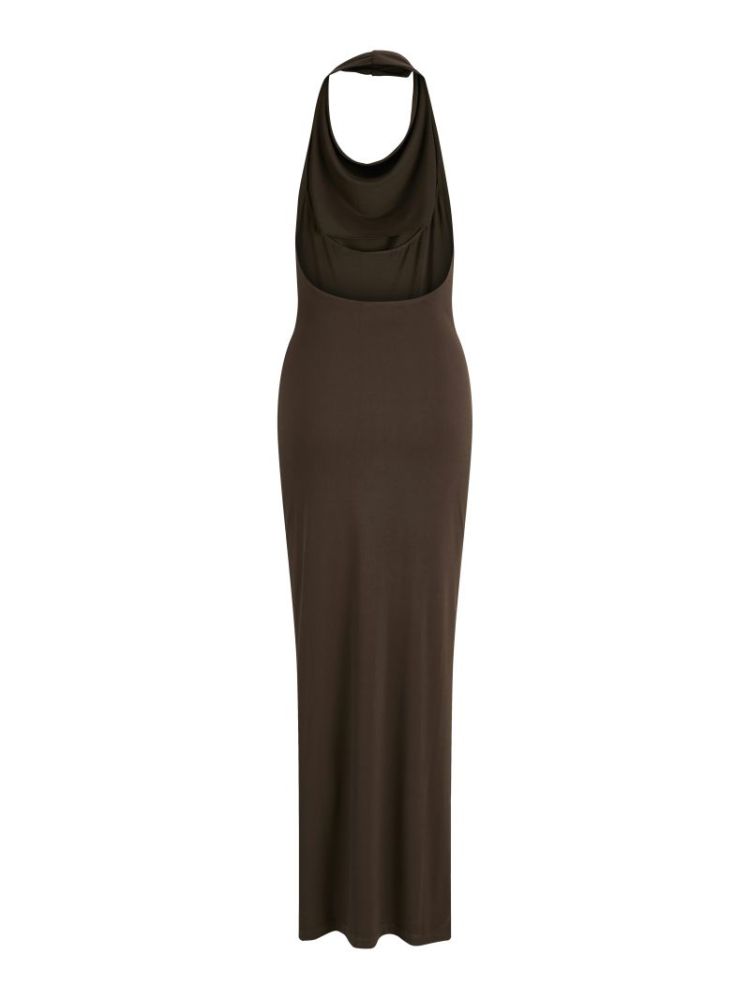 JXOLIVIA HALTERNECK DRESS JRS 176191 Demitass