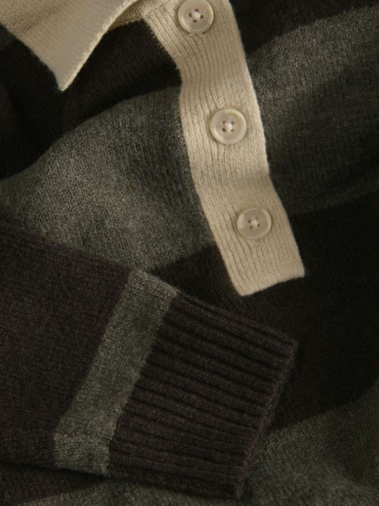 JXRUBY POLO NECK KNIT SN 175955 Seal Bro