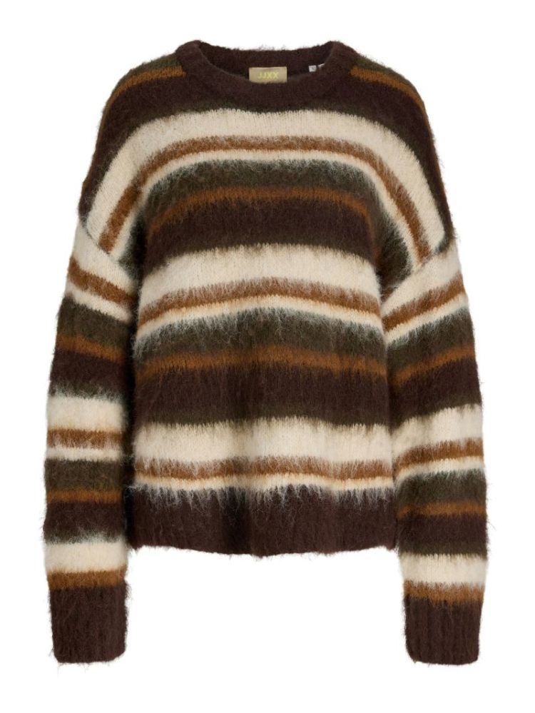 JXJOE CREW NECK KNIT 176966001 Fudge